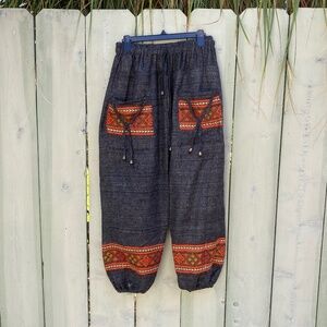 Warm Fuzzy Patterned Sweatpants